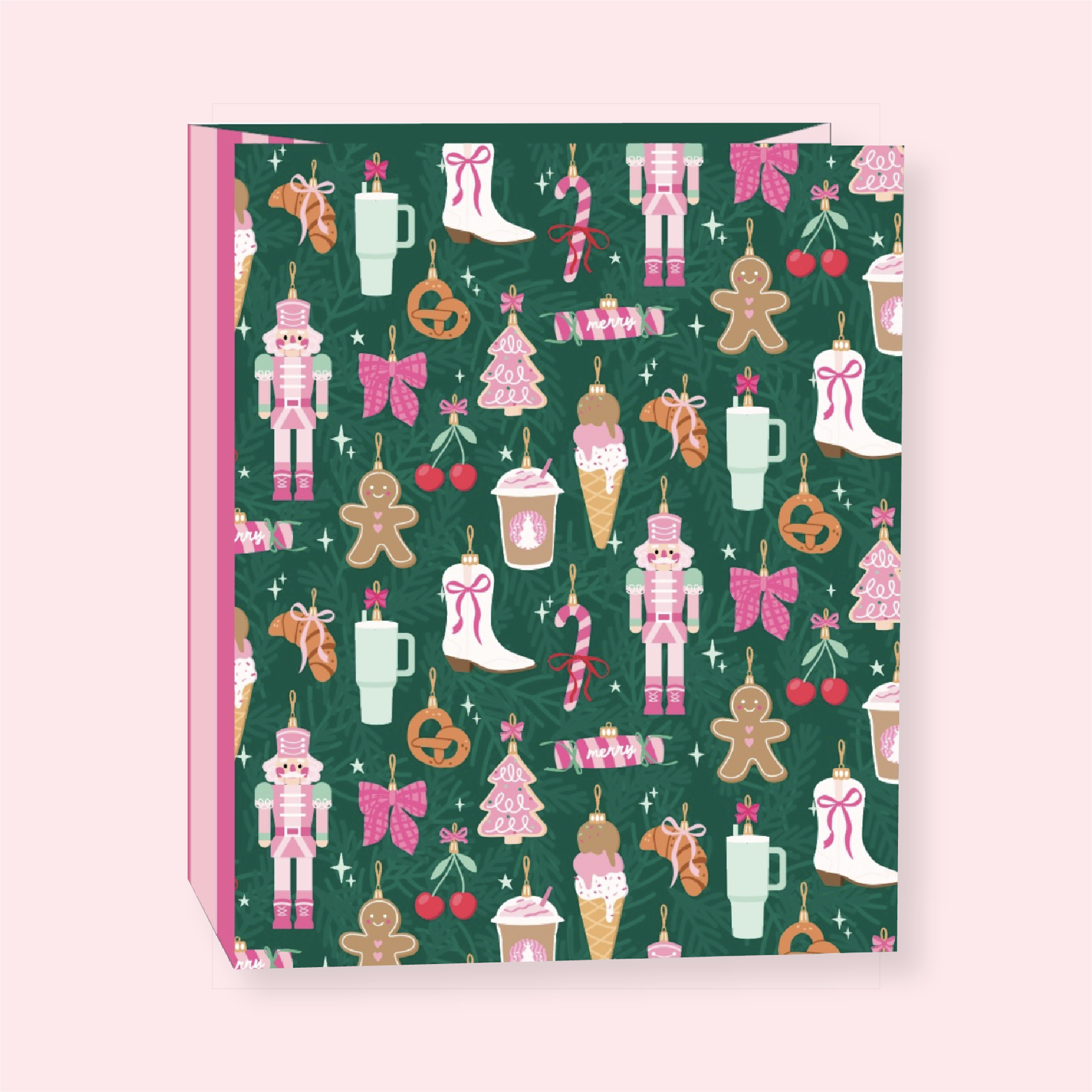 Rock Paper Scissors – wholesale Presentpåse – It Girl Julklappspåse med Etikett - 3 storlekar3