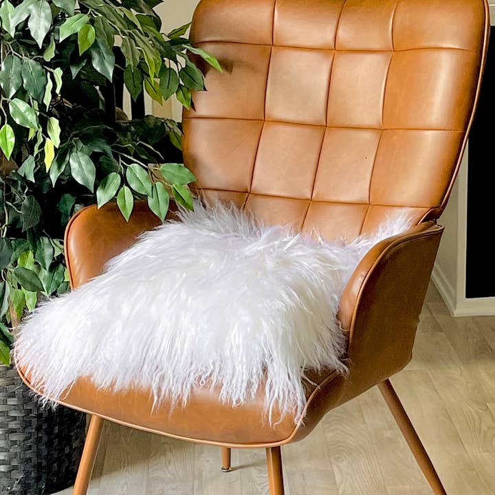 Rodeo – wholesale Prydnadskuddfodral – Tibetanska får hud kuddfodral4