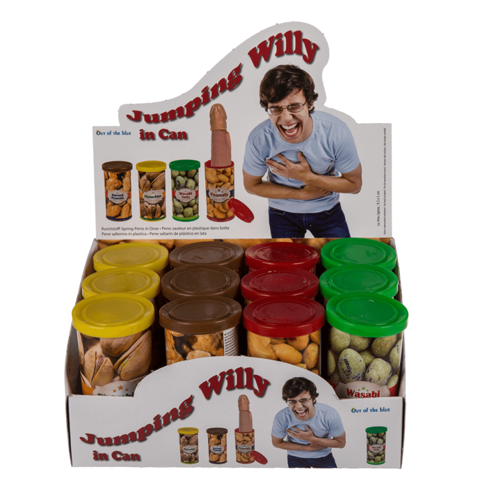 Kinky Pleasure - Wholesale Gag Gift/Novelty Gift - Kinky Pleasure - OB051 - Jumping Willy In Box - 4 Models3