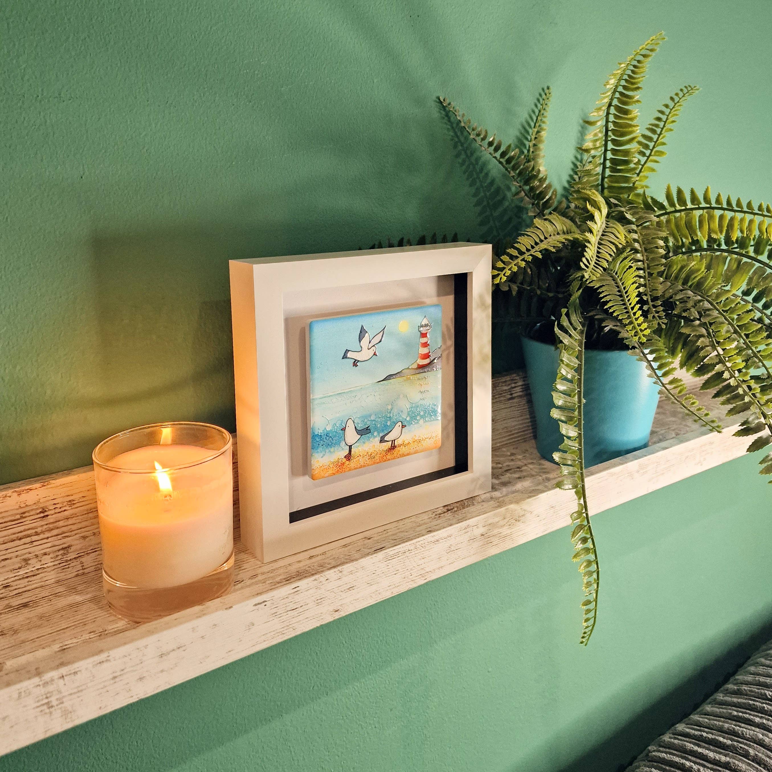 By Jo Crafts – wholesale Art print – 97-SP Seagull Lighthouse Small Picture4