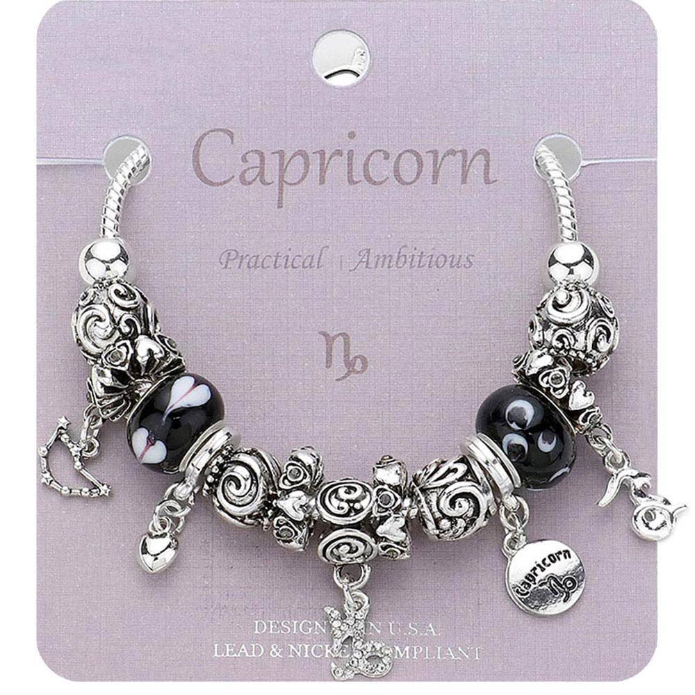 Sensibling Corp. - Wholesale Charm/Dangle Bracelet - ARIES - Multi-Beads Zodiac Sign Charm Bracelet18