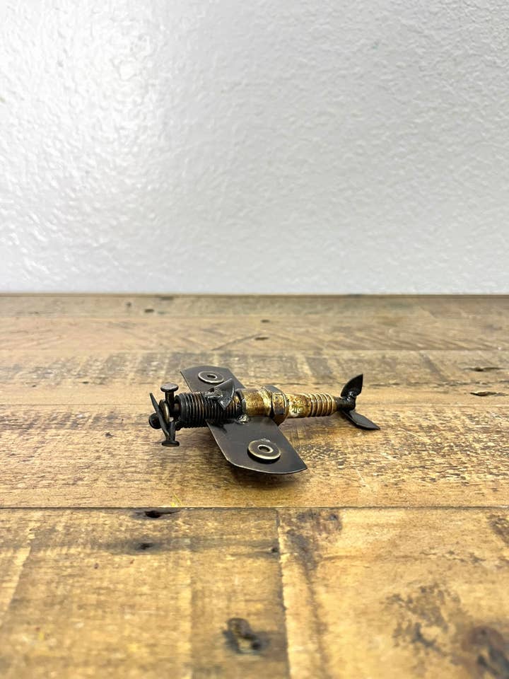 Sparkplug Art, WW II Plane - G-8 for wholesale by Rustic Farm