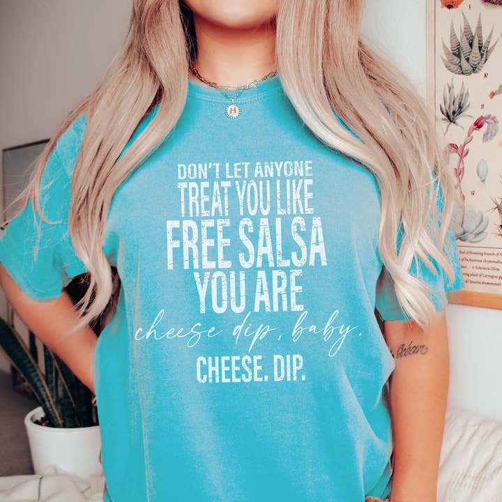Limeberry Designs - Wholesale Screen printed t-shirt – Women′s - Free Salsa Comfort Color Wholesale Tee - Quick Shipping2