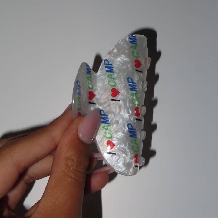 I Love Camp Clip for wholesale by lil darlings inc