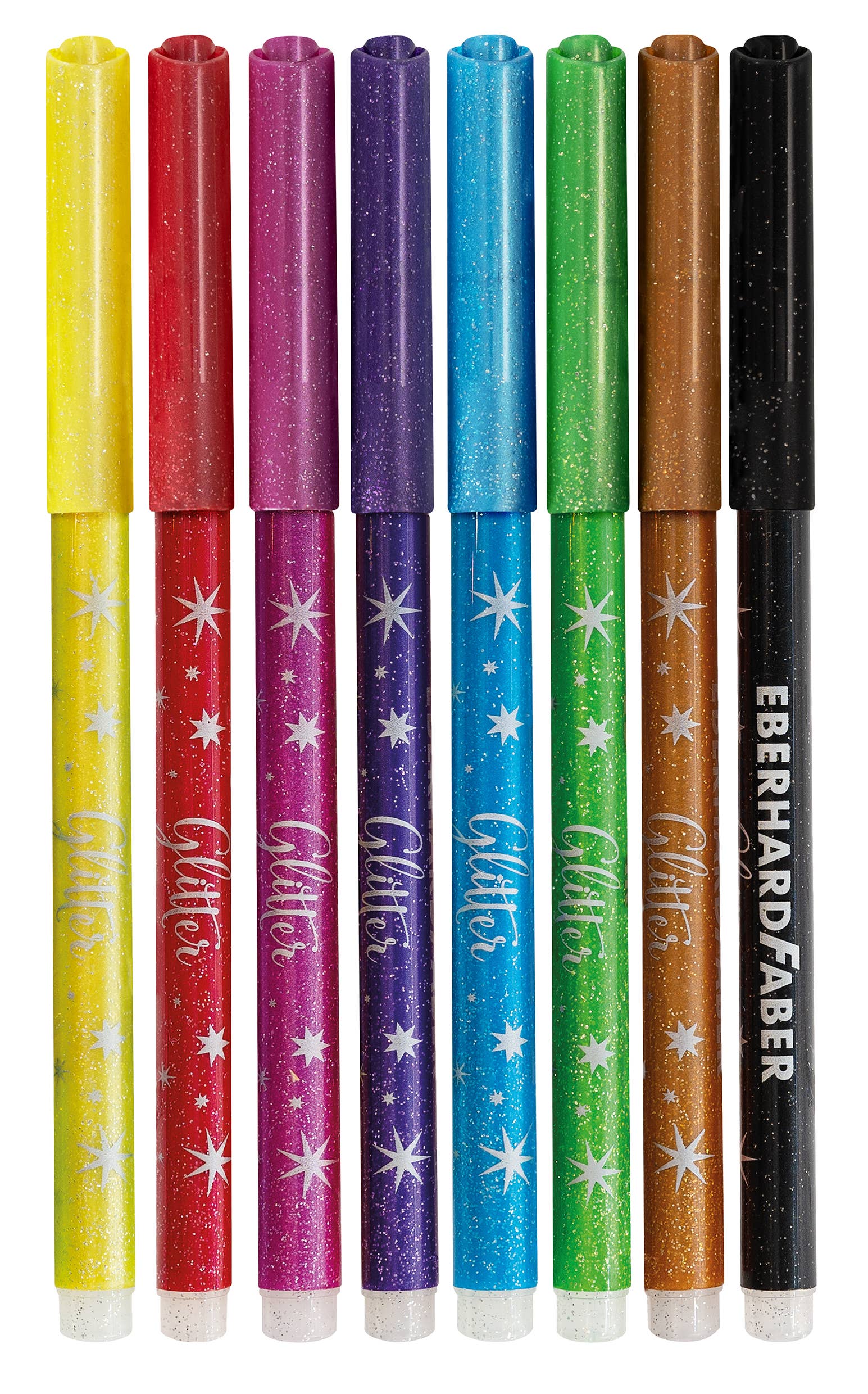 West Design Products UK – wholesale Pen – Eberhard Faber Felt-Tip Pens Cardboard Box Of 8 Glitter1