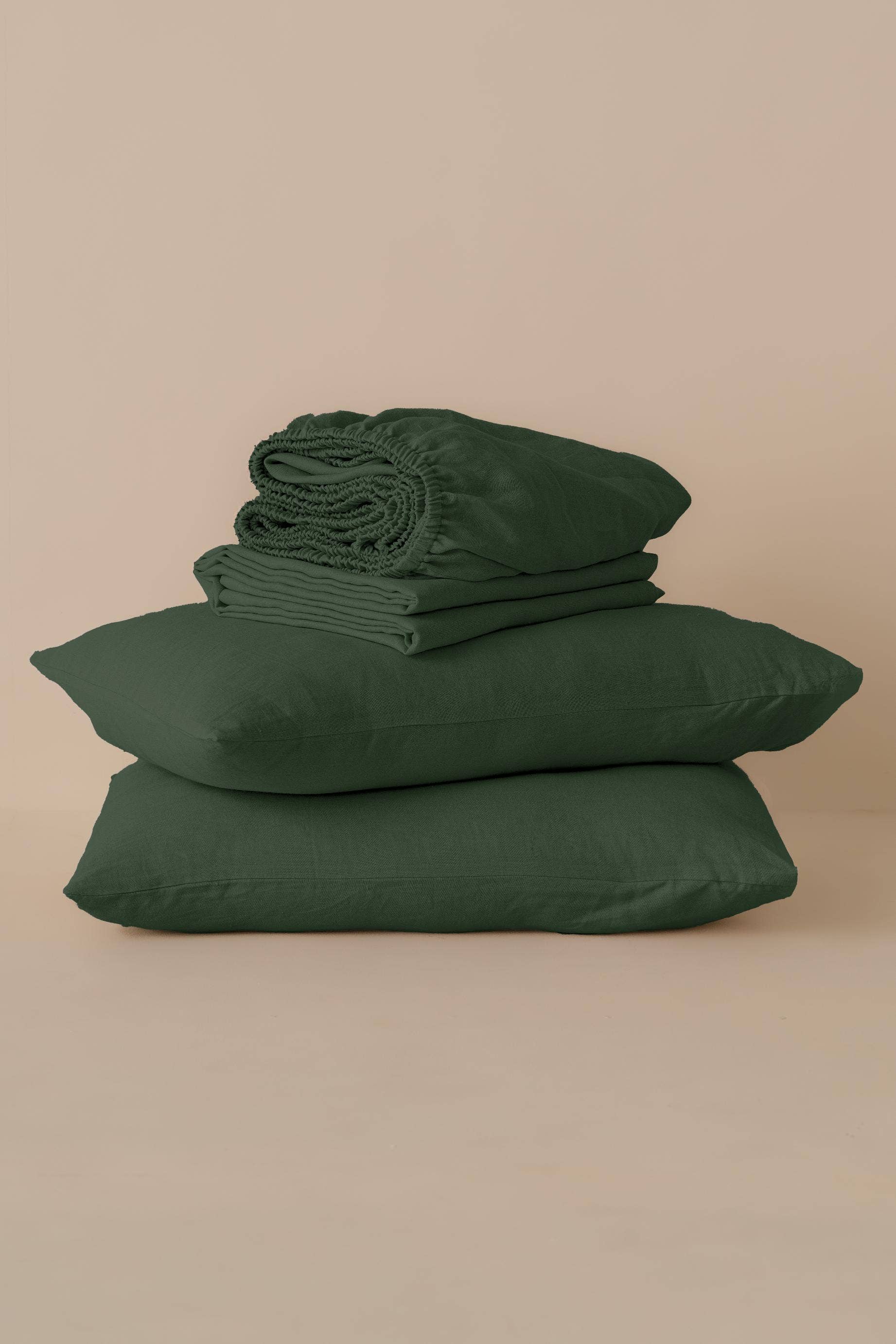 Live Linen - Wholesale Bedding Set - Elegant Solid Linen Bedding Set – Sheets & Pillowcases7
