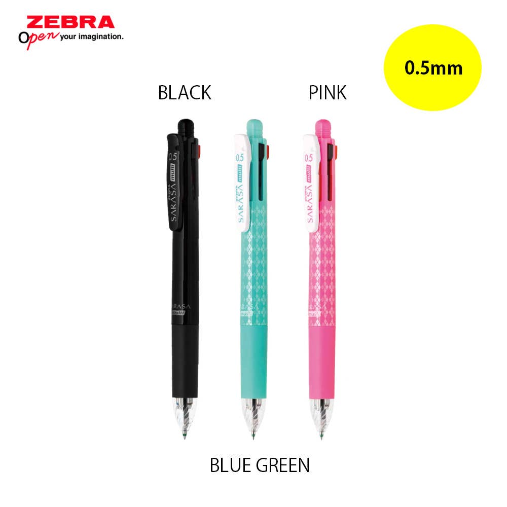 Hakubundo - Wholesale Pen - ZEBRA SARASA MULTI FUNCTION 4COLOR + MECHANICAL PENCIL1