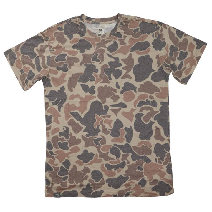 Blank Camo T-Shirt's for wholesale by The Mad Hatter Co