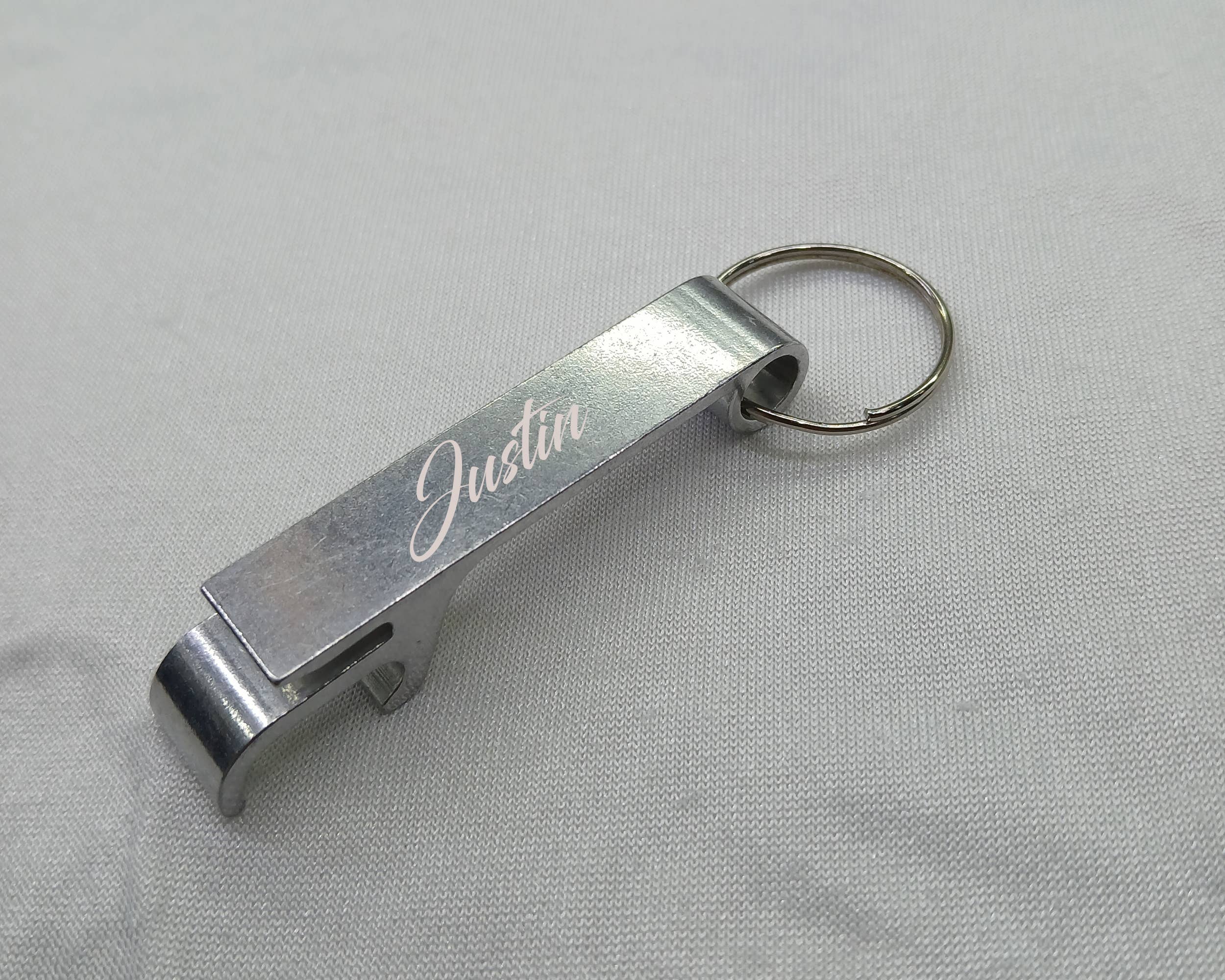 The Blissful - Wholesale Keychain – Unisex - Customized Keychain Aluminum Engraved Bottle Opener 6
