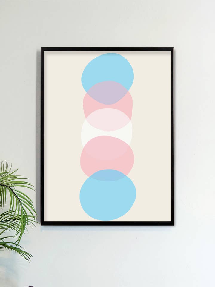 TRANS SOLIDARITY Art Print for wholesale by Two Brides Presents