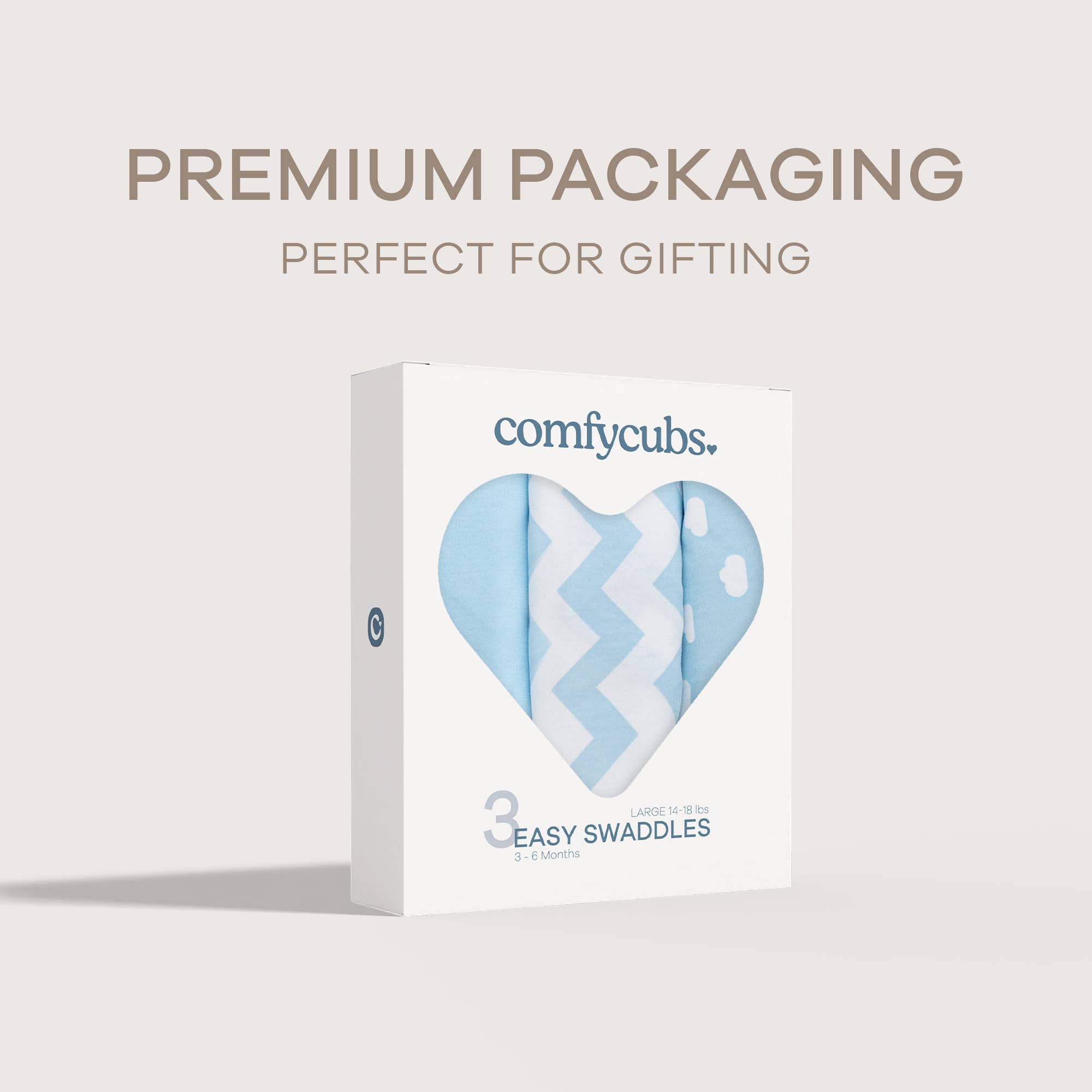 Comfy Cubs - Wholesale Swaddle - Baby - Easy Swaddle Blanket, 3 Pack - 100% Cotton by Comfy Cubs22