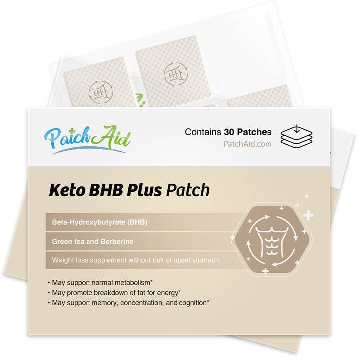 Keto BHB Plus Patch - Ketosis Support & Weight Management for wholesale by PatchAid