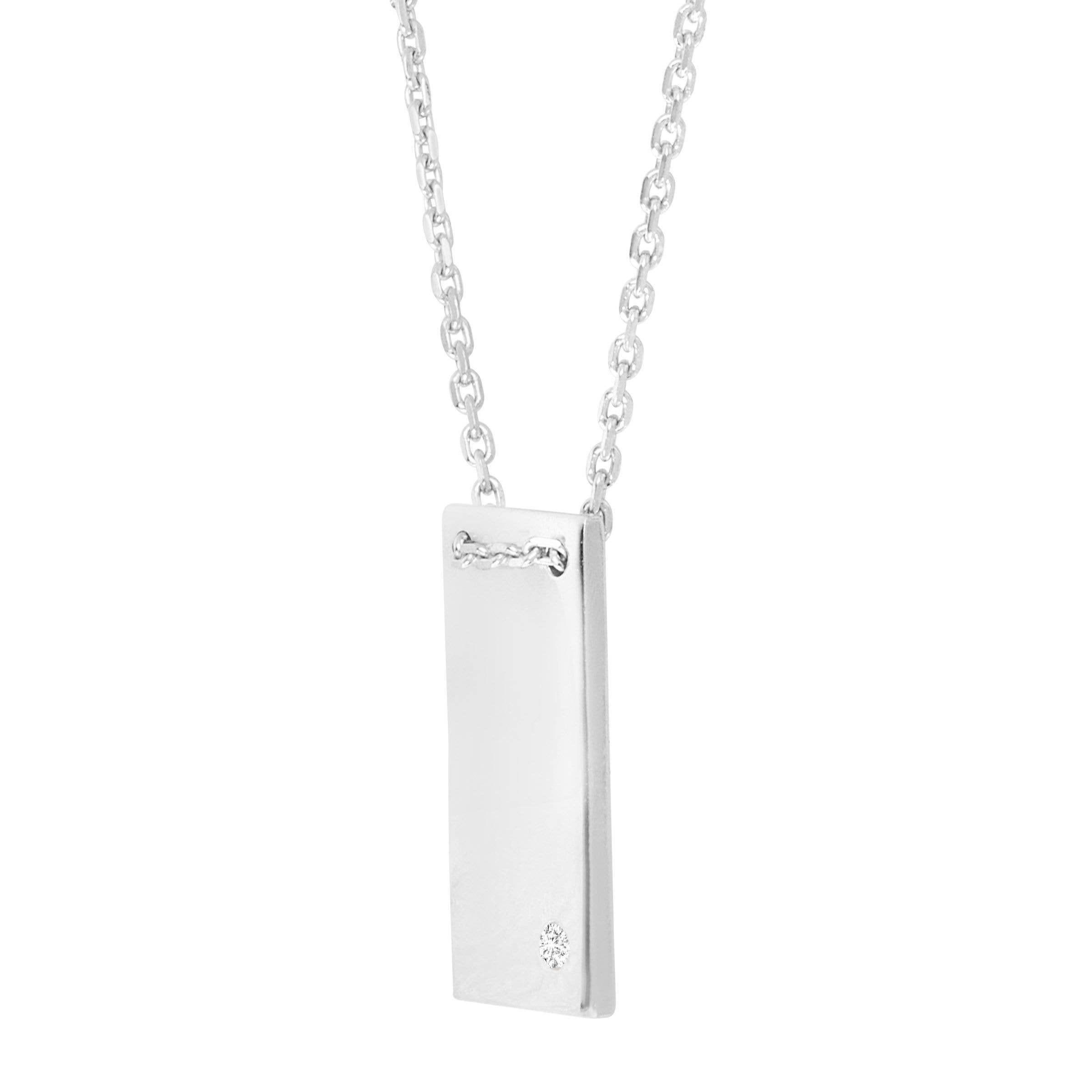 Blanc Silpada Pendentif rectangulaire « Shine Bright » avec zircone cubique en vente sur Faire1