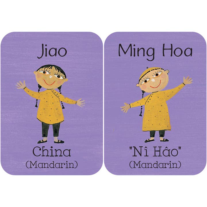 Barefoot Books - Wholesale Brain Game - Kids - Children of the World Memory Game2