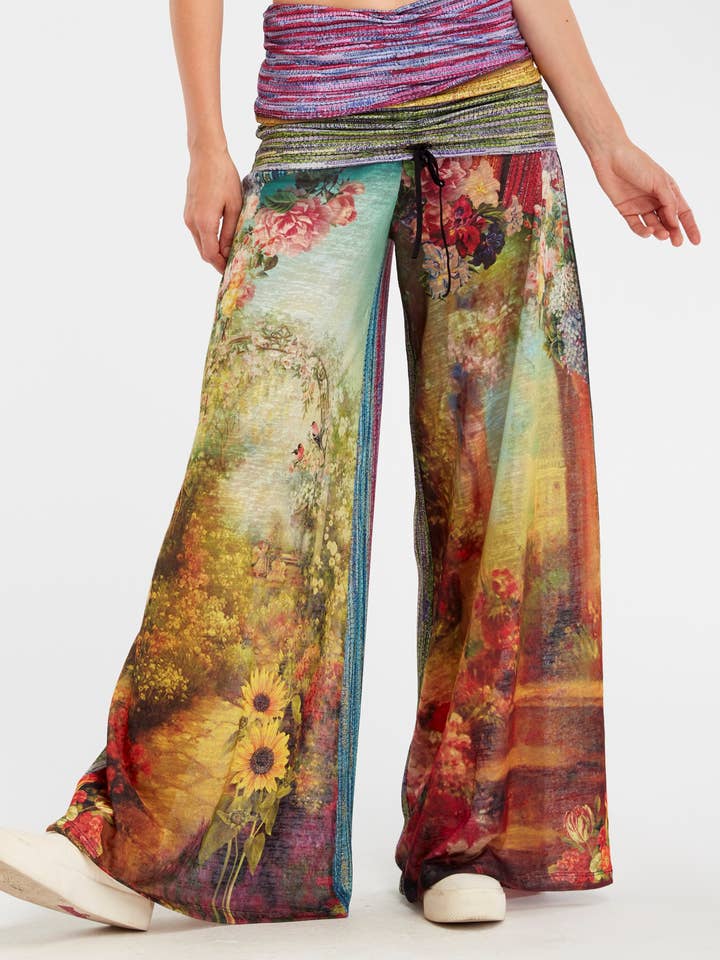 IPNG Design - Vendita all'ingrosso Pantalone - Donna - Pantaloni comfort drappeggiati - In Paradiso0