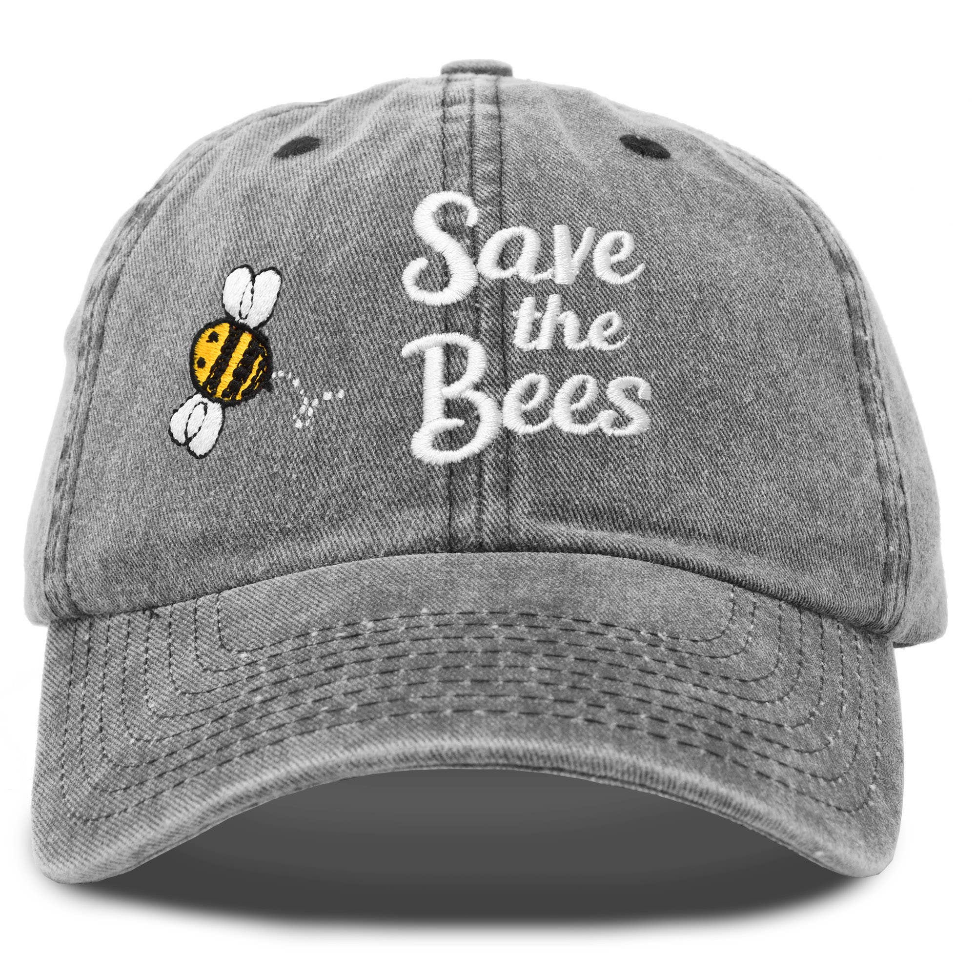 Dalix - Wholesale Baseball Cap - Women's - DALIX Save The Bees Baseball Cap Dad Hat Womens Girls80