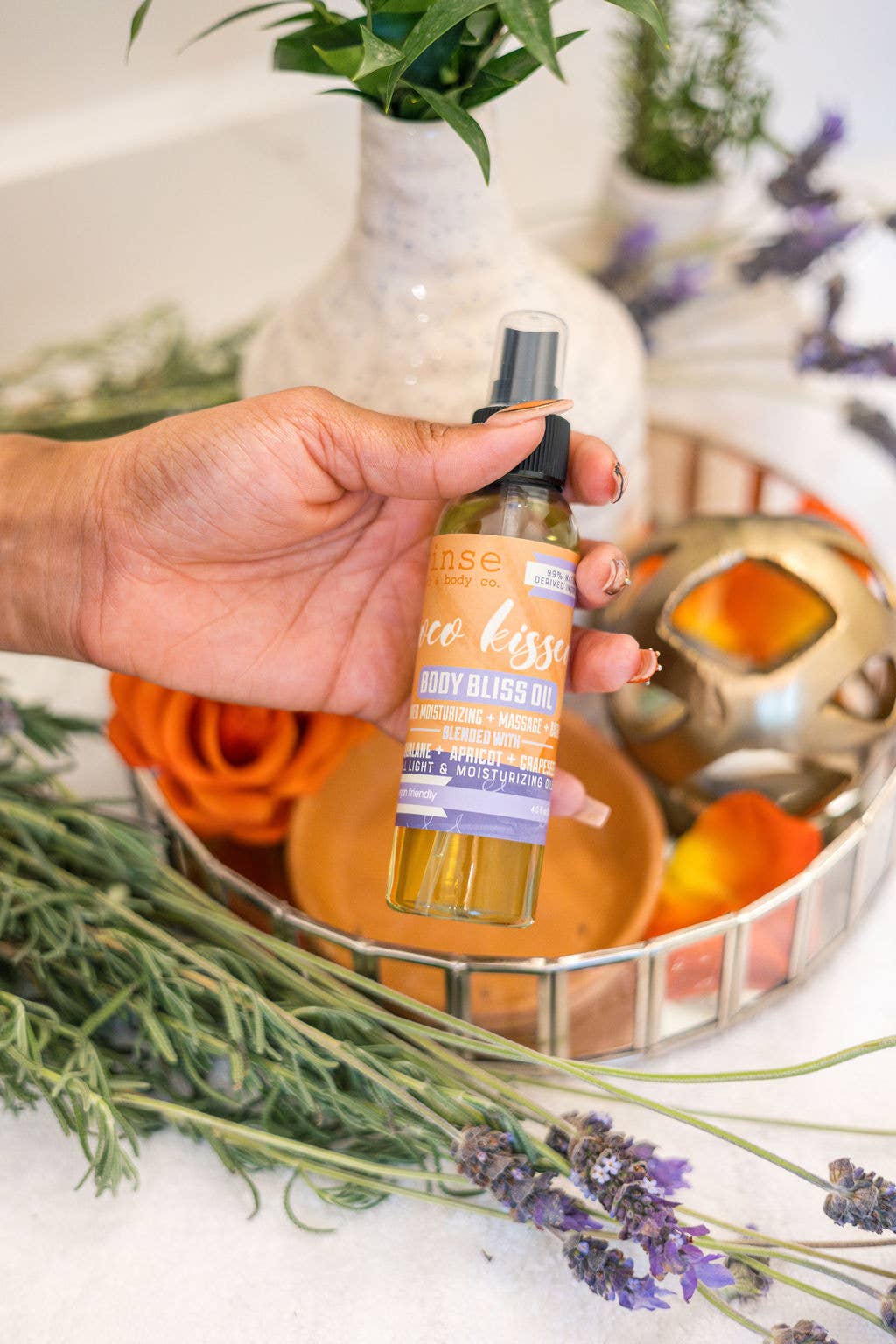 Rinse Bath Body Inc - Vendita all'ingrosso Olio bagno/corpo - Olio Body Bliss - Coco Kissed3