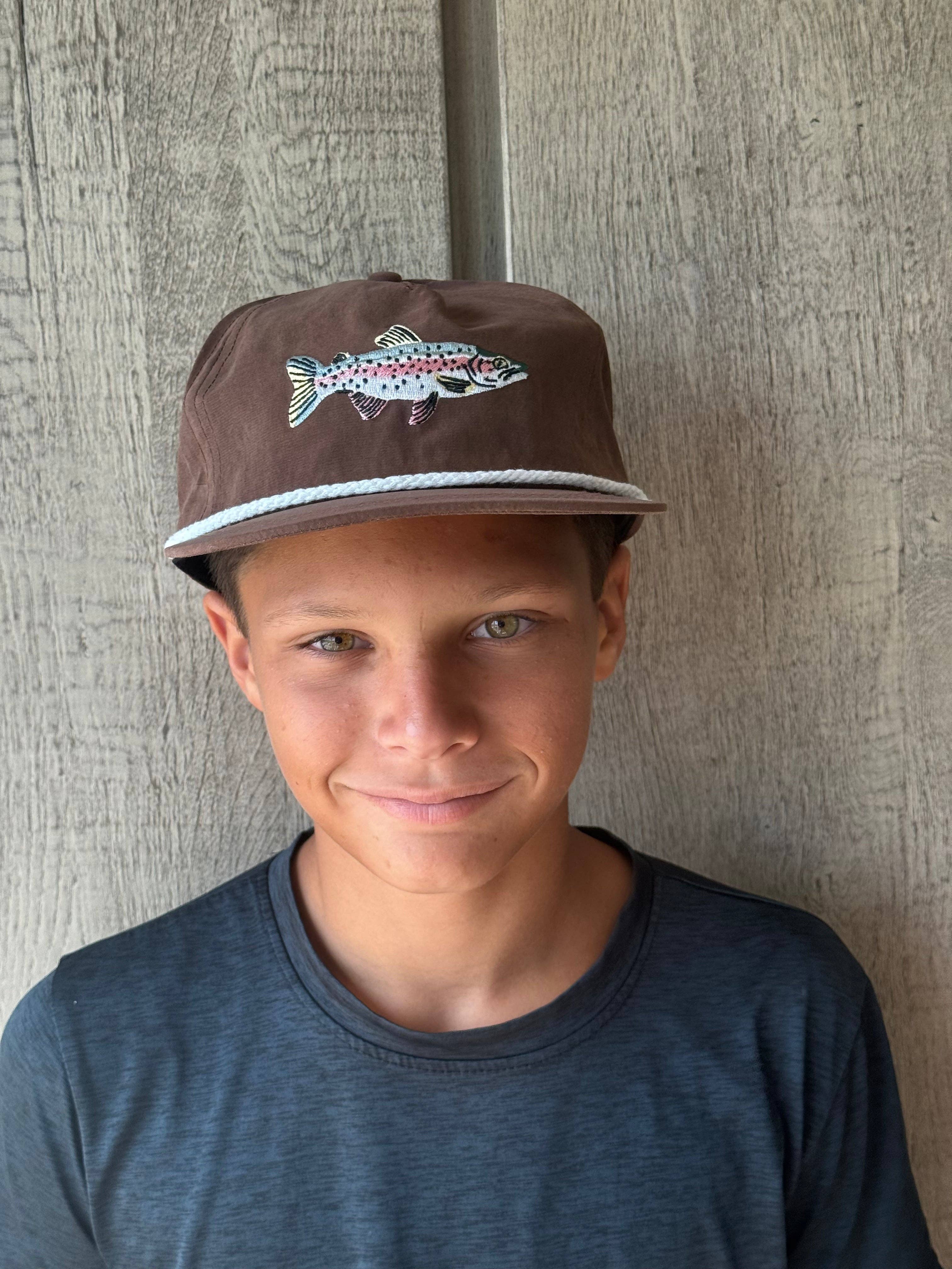 Lischka Brothers – wholesale Baseball cap – Kids – Rainbow Trout Hat0