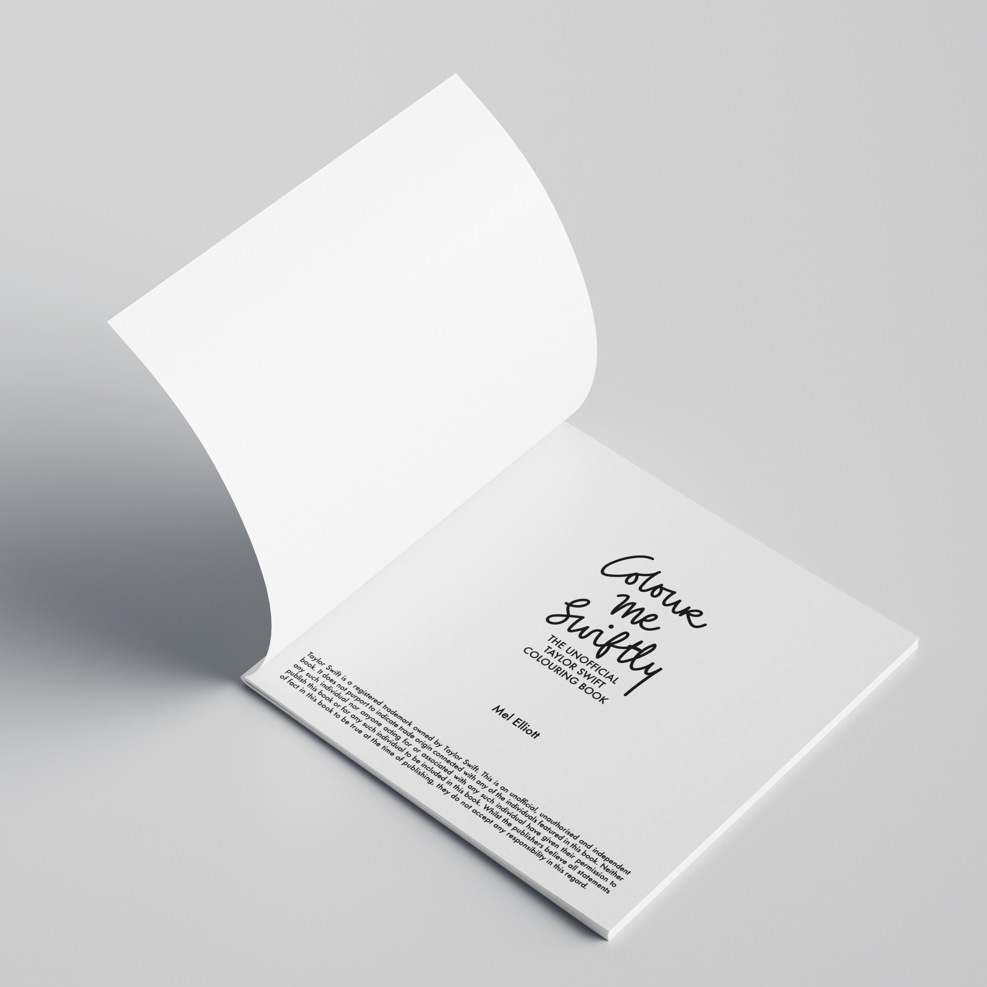 I Love Mel – wholesale Målarbok - Vuxen – Colour Me Swiftly - Inofficiell Taylor Swift Målarbok8