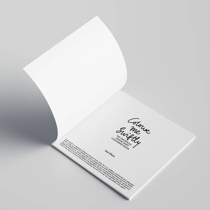 I Love Mel - Wholesale Coloring Book - Adult - Colour Me Swiftly - Unofficial Taylor Swift Coloring book8