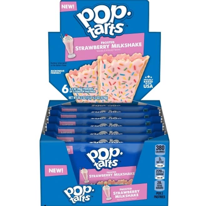 US Tarts - Strawberry Milkshake 3.3 oz X 6 Units for wholesale by iSweet.ca