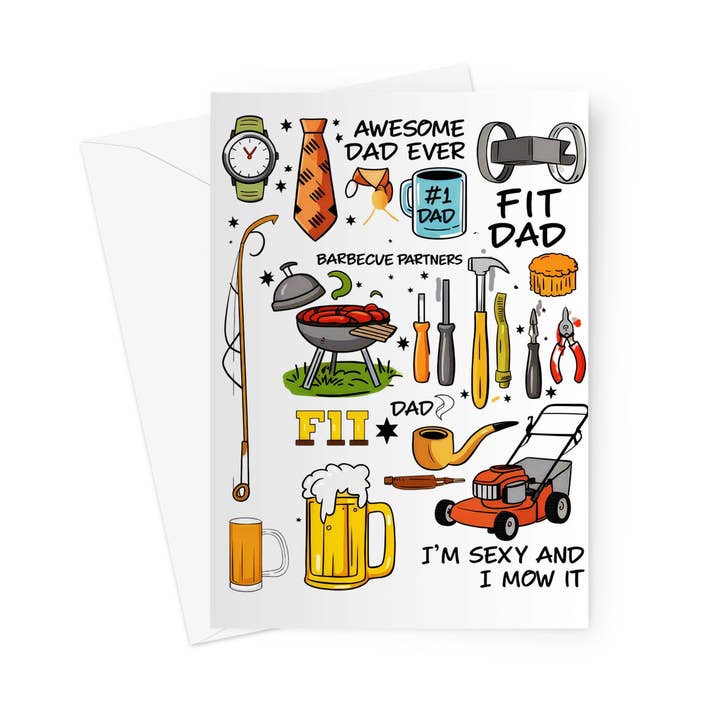Dad Greeting Card for wholesale by D'Sare