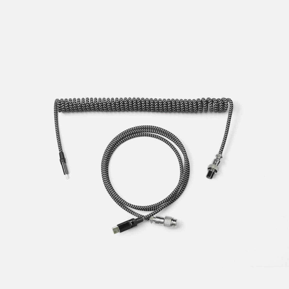 Wholesale Azio Zebra Custom Mechanical Keyboard USB-C Cable