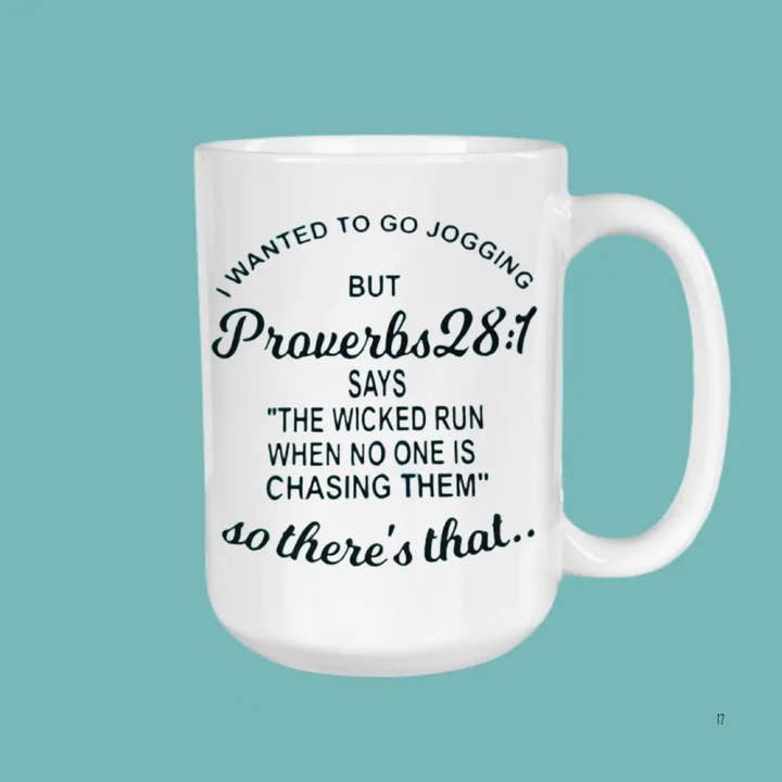 Ordspråkskaffemugg, Jesus, Kristen, Present för wholesale av The Sip Society