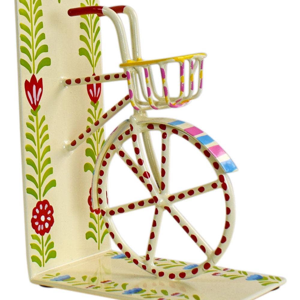 Shared Earth – Großhandel Buchstütze – Buchstützen Metall, Fahrrad, 21 x 18,5 x 6,5 cm1