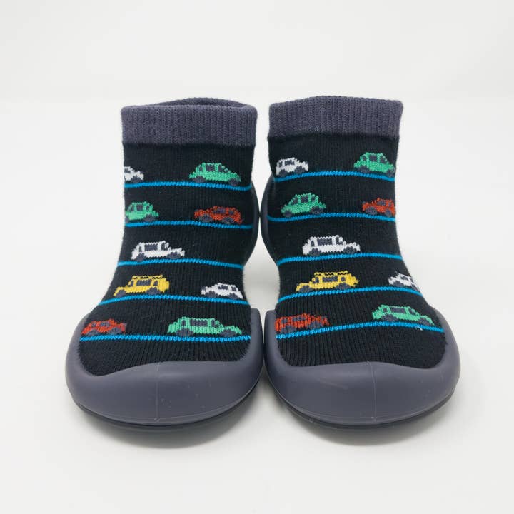 Komuello - Wholesale Crib Shoes - Baby - Komuello first walker baby sock shoes - Broom Broom1