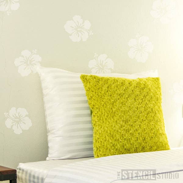 The Stencil Studio - Venta al por mayor Plantilla/troqueles - Plantilla de flor de hibisco2