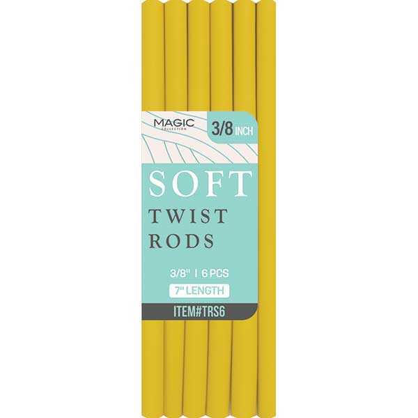 Majestic Wholesale - Wholesale Hair Curlers - RESPONSE SOFT FLEXI TWIST RODS/ROLLERS ASSORT SIZE AND COLOR8