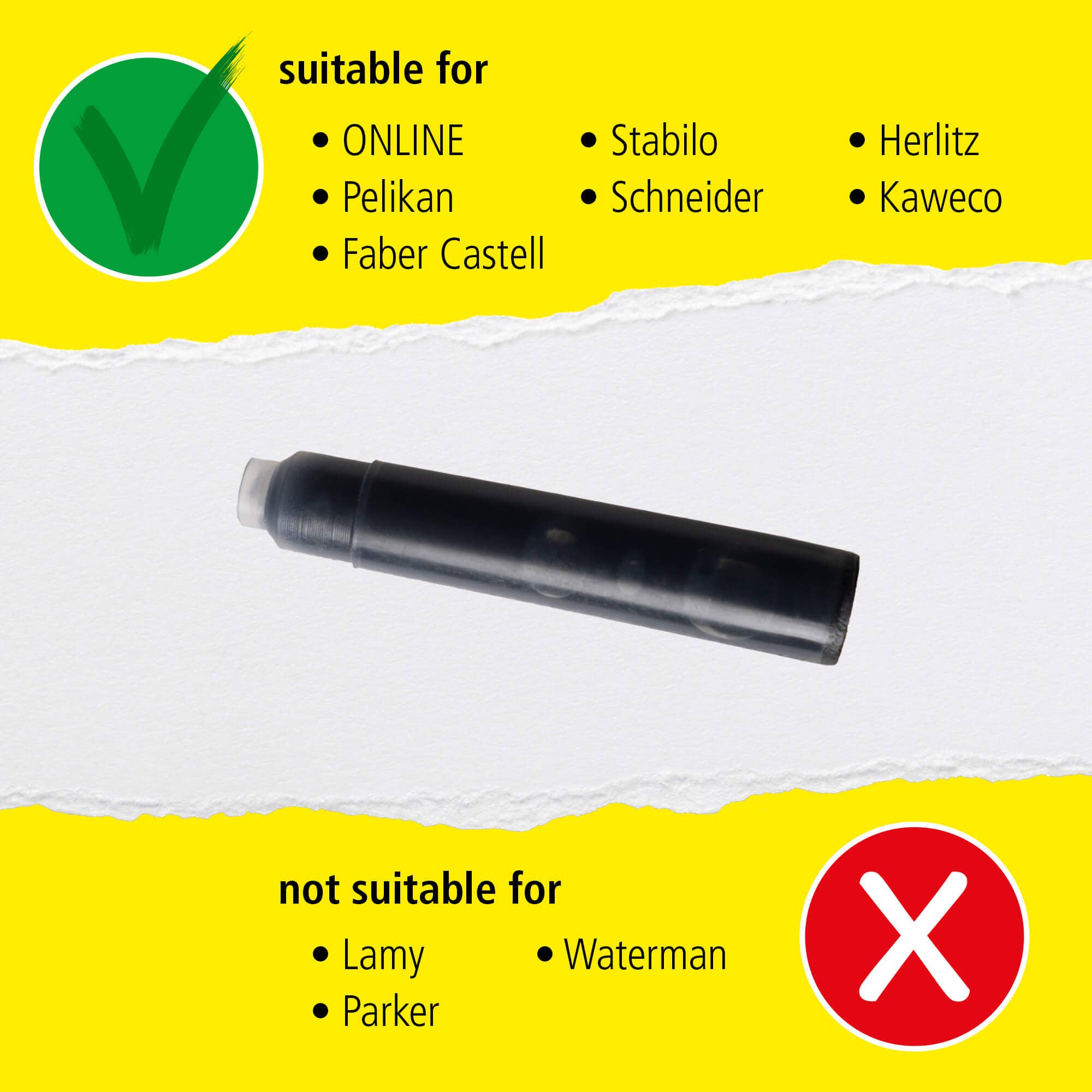 ONLINE Schreibgeräte GmbH – wholesale Ink pad – ONLINE standard ink cartridges2