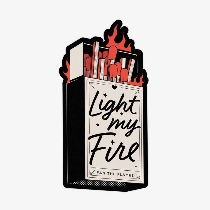 Acende o Meu Fogo - Autocolante por atacado de Happy Impulse