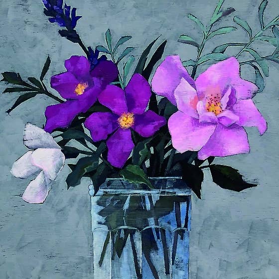 Jam Jar Posy for wholesale by Paper Bird Publishing