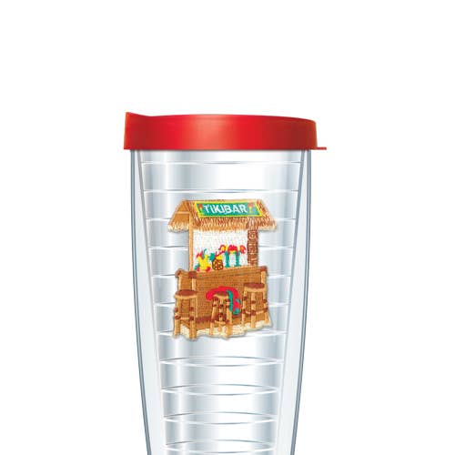 Tiki Time Patch Tumbler for wholesale by FREEHEART