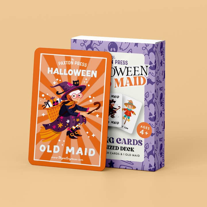 The Paxton Press - Wholesale Playing Cards - Halloween Old Maid Jumbo Playing Card Deck1