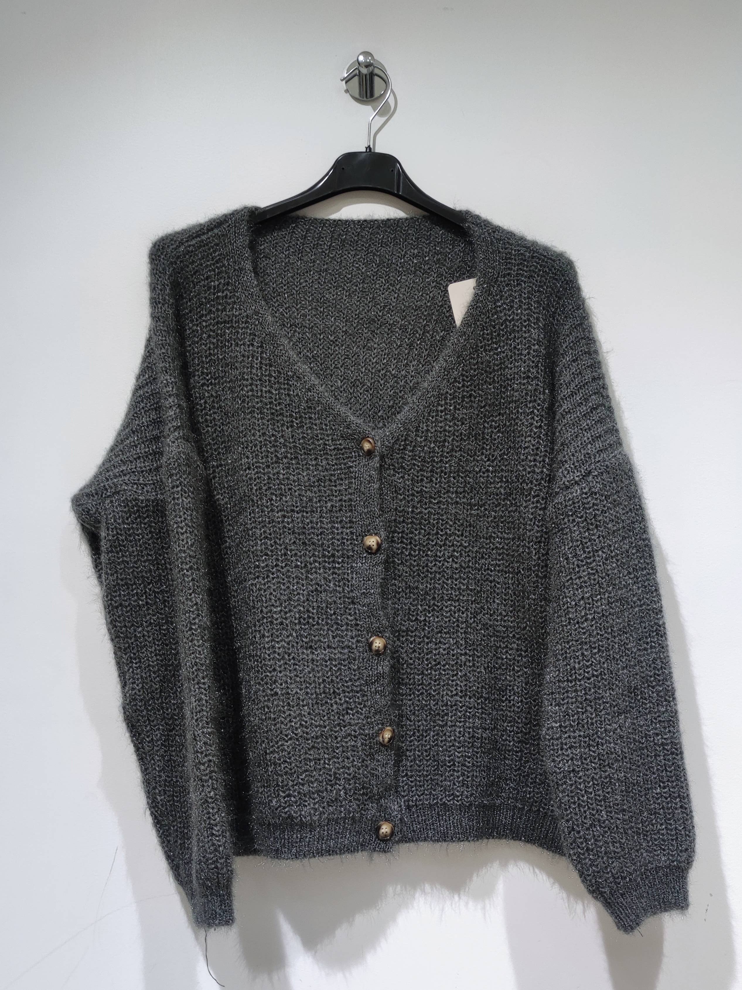 Pomelo paris - Vente Cardigan – femme - CANDY Pull Gilet Boutons - Pack 12 PCS Couleurs mixtes13