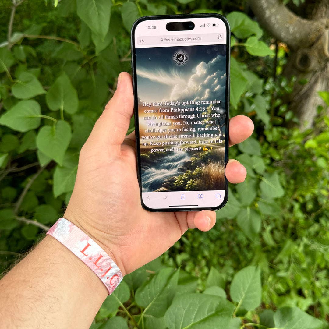 Free Luma - Wholesale Woven/Braided Bracelet - LLJC NFC Bible Verse Bracelet1