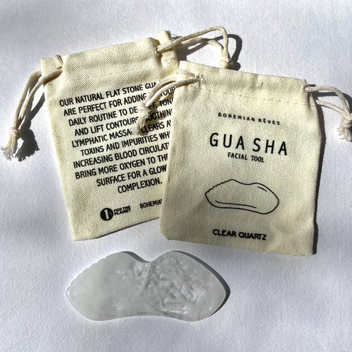 Bohemian Rêves - Wholesale Gua Sha Tool - Bohemian Rêves Crystal Gua Sha Tool | Facial Sculpting Stone