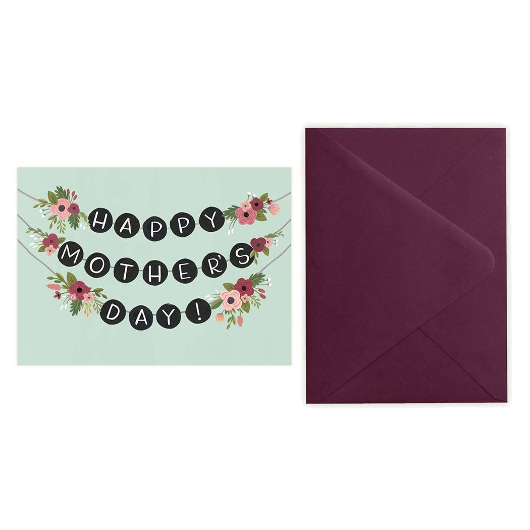 LoveLight Paper - Wholesale Mother's Day Card - Garland - Mothers Day Card1