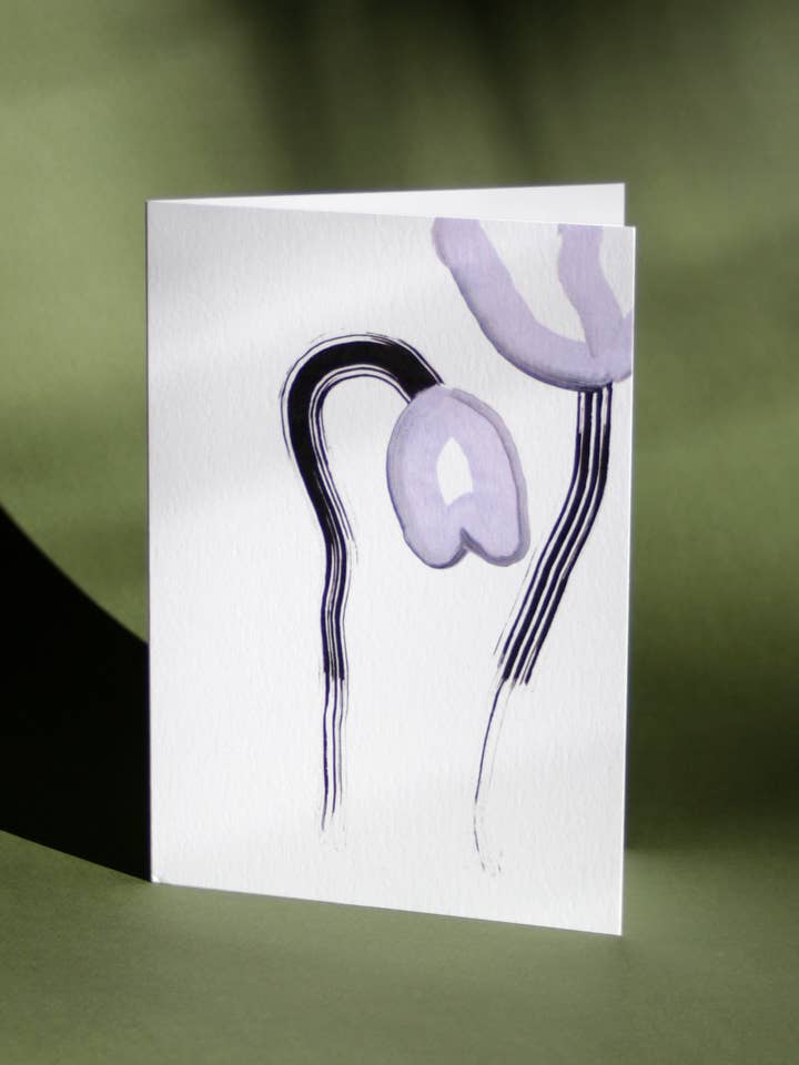 Poppies Card for wholesale by Lucky Luijk