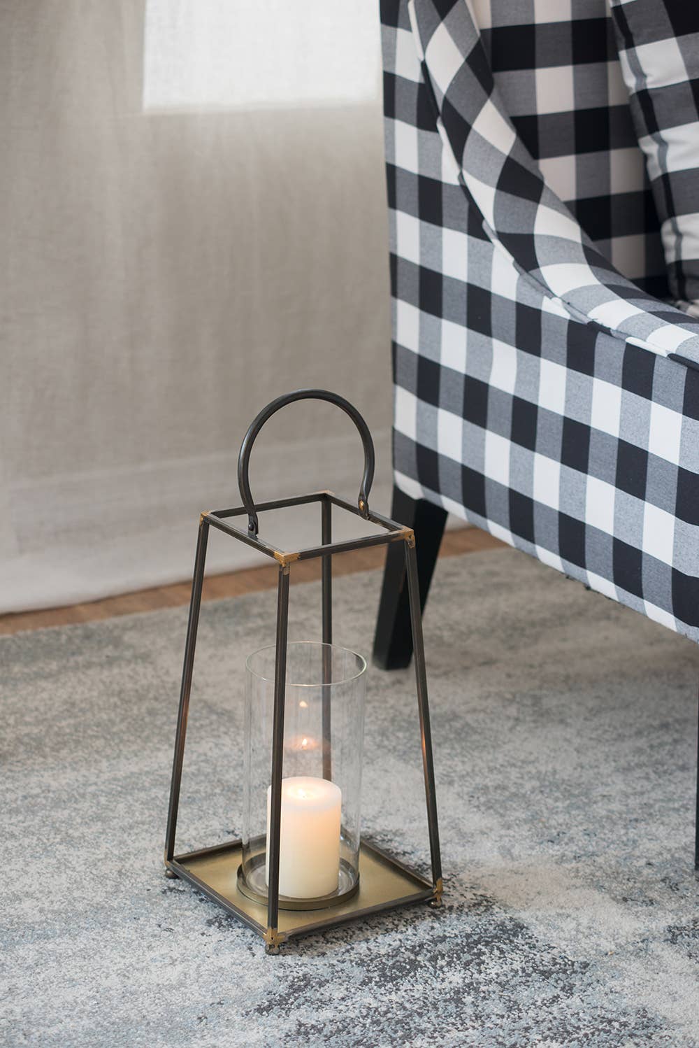 A&B Home Group Inc. – wholesale Lantern – 8x8x16.5" Rustic Charm Iron Lantern5