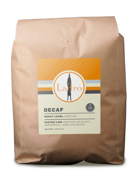 Decaf - 5lb for wholesale by Caffe Ladro