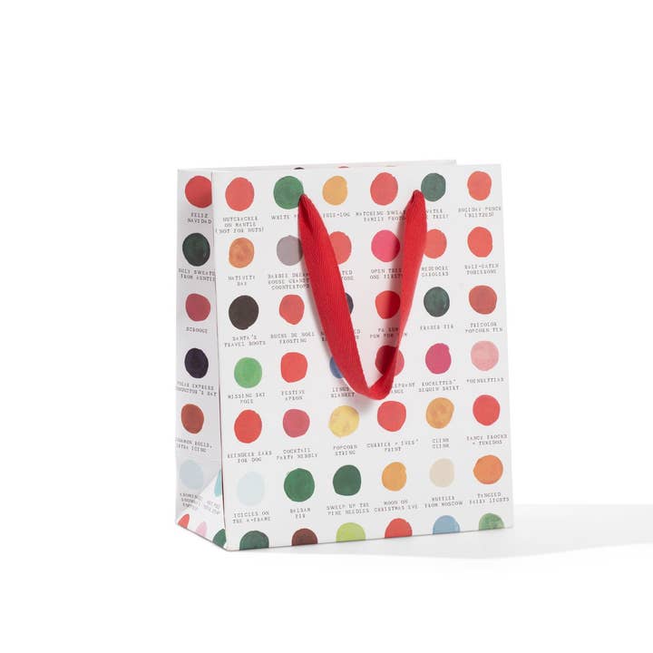 Mr. Boddington's Studio - Wholesale Gift Bag - Holiday Color Palette Gift Bag