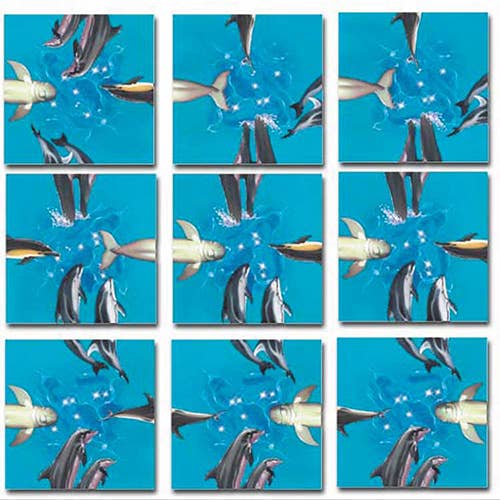 Dolphins Scramble Squares for wholesale by Scramble Squares®