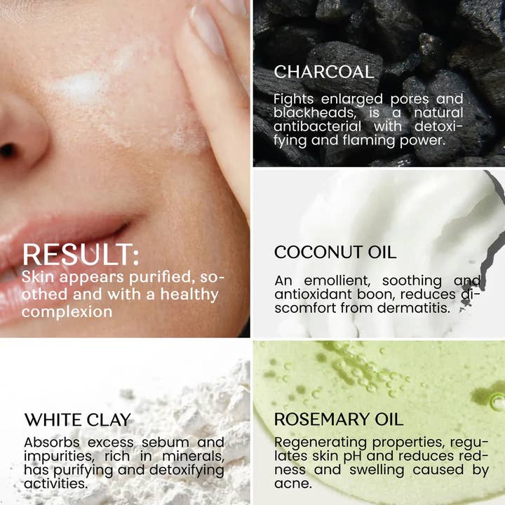 SENSO NATURALE - Wholesale Makeup Remover - DETOX Facial Mousse Solid Cleanser3