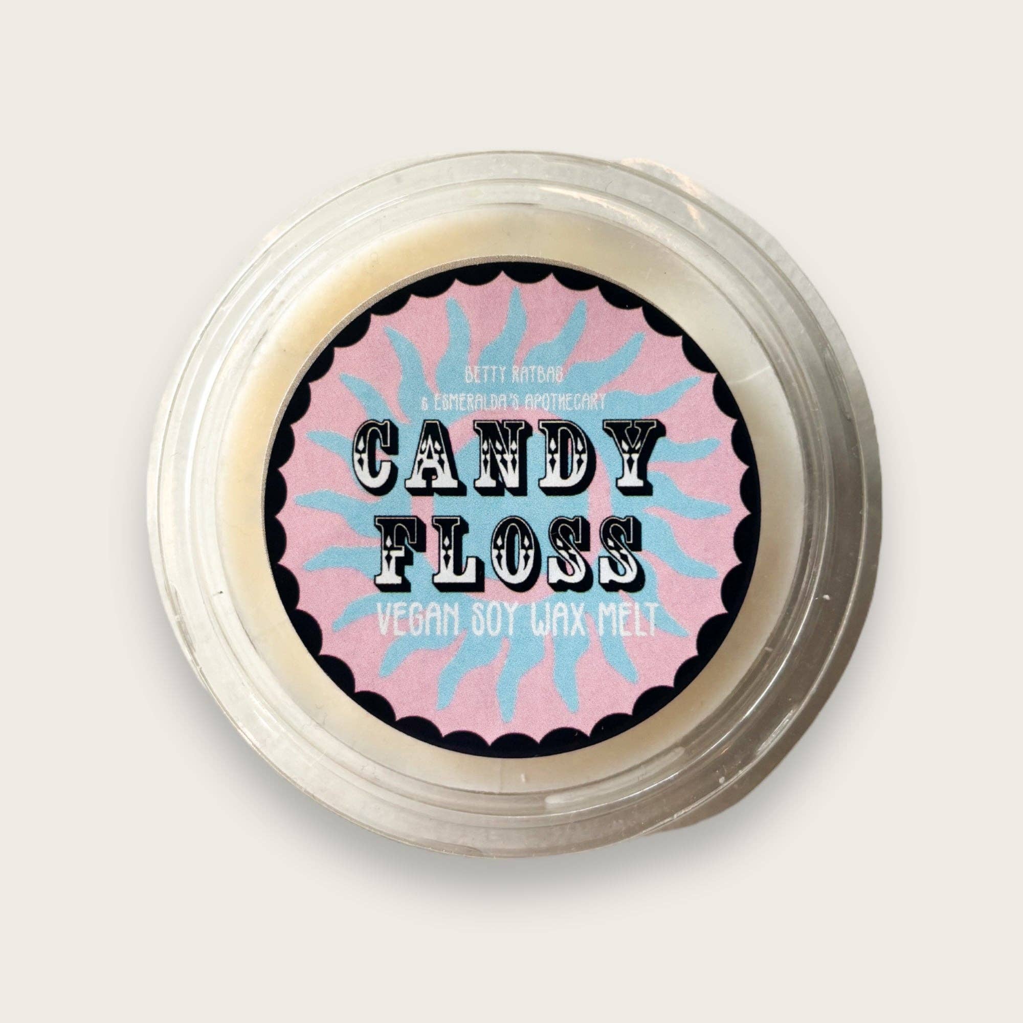 Betty Ratbag – wholesale Wax melt – Candy Floss Wax Melt Pot0