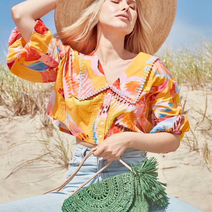 Mar Y Sol - Wholesale Crossbody Bag - Women's - Lila Crossbody1