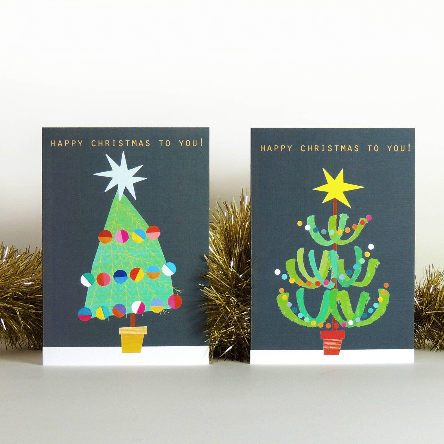 Kali Stileman Publishing - Wholesale Christmas Card - XM01 Bold Christmas Tree Card3